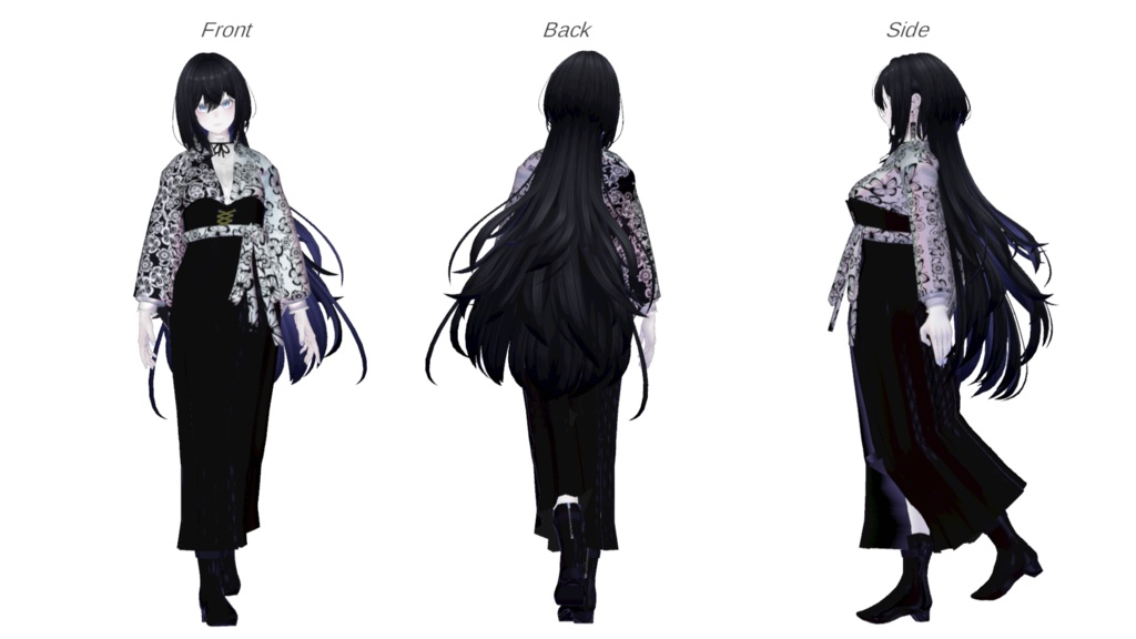 複数アバター向け衣装「ノスタルジックロマン」