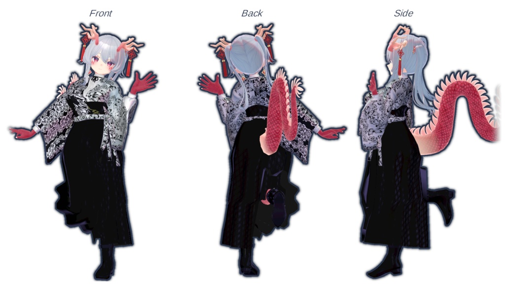 複数アバター向け衣装「ノスタルジックロマン」