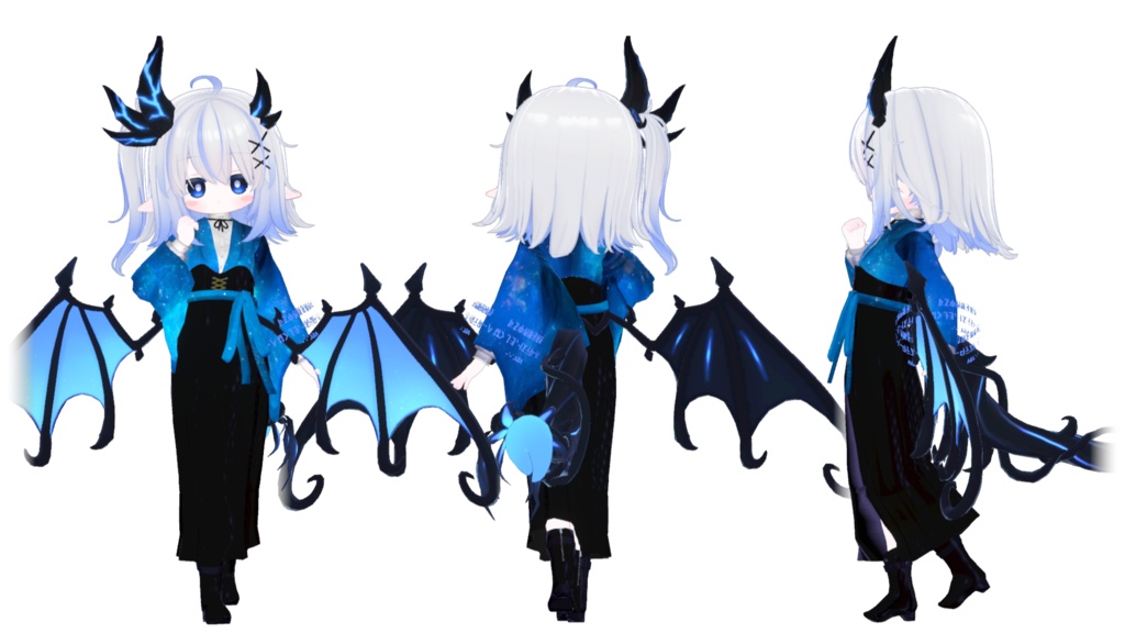 複数アバター向け衣装「ノスタルジックロマン」