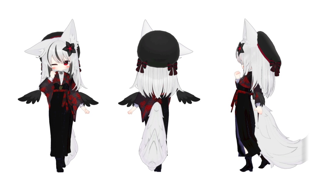 複数アバター向け衣装「ノスタルジックロマン」