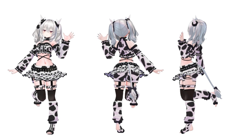 複数アバター向け衣装「鬼ギャル無双」