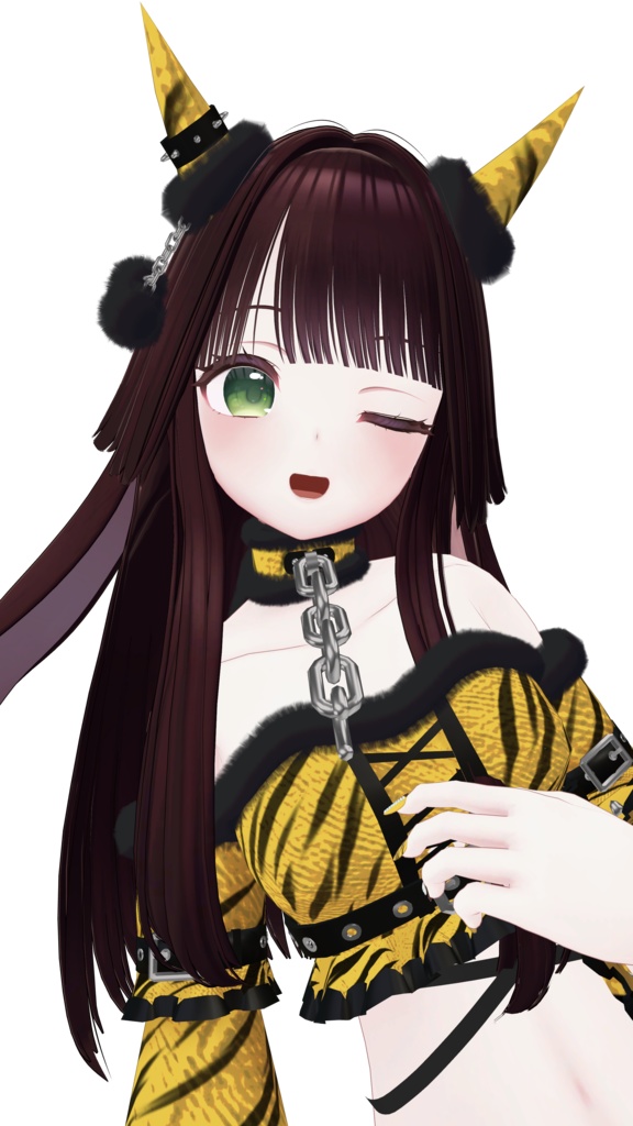 複数アバター向け衣装「鬼ギャル無双」