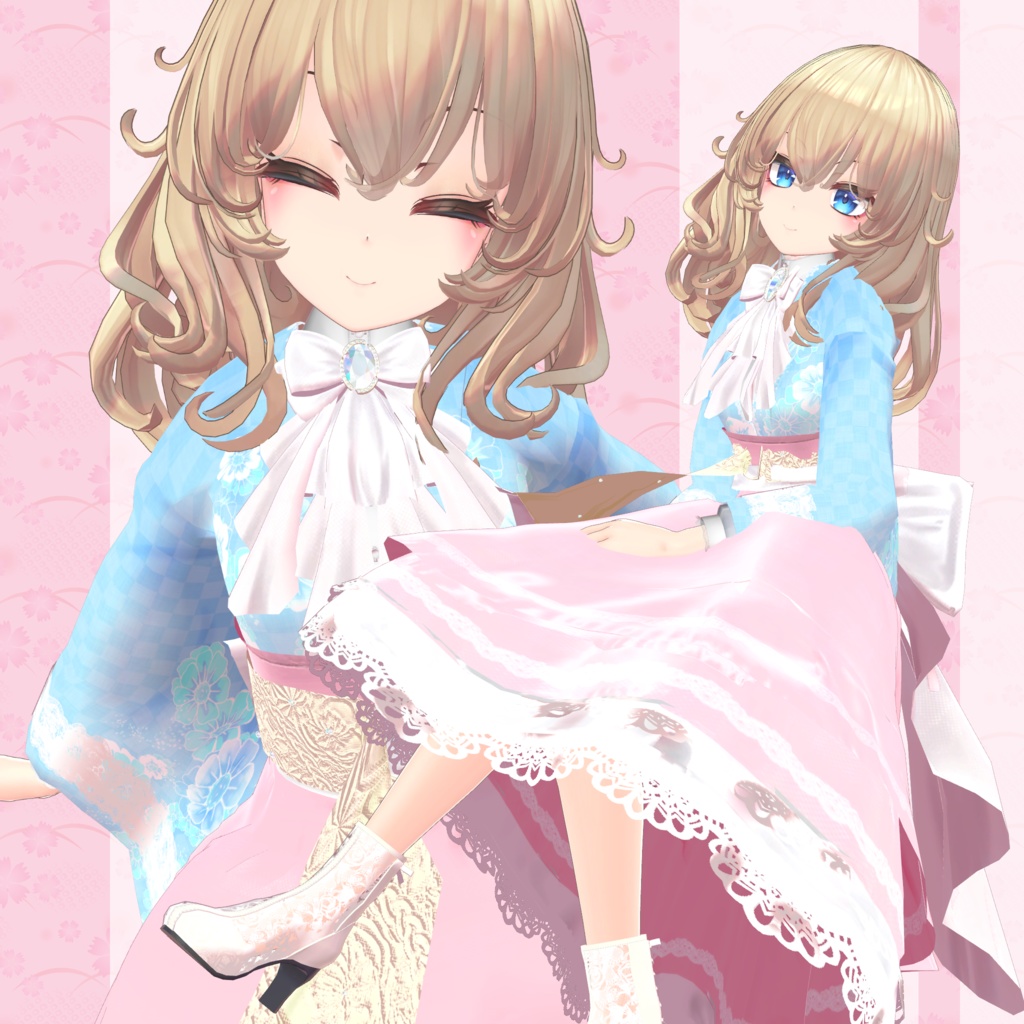 複数アバター向け衣装「スプリングロマン」