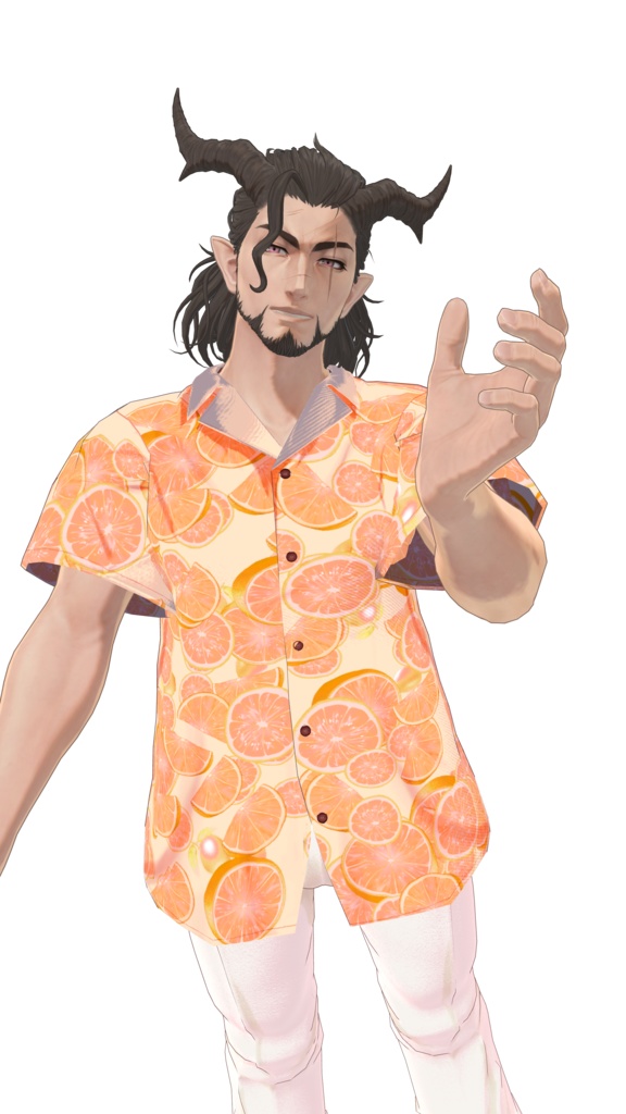 複数アバター向け衣装「アロハシャツ」