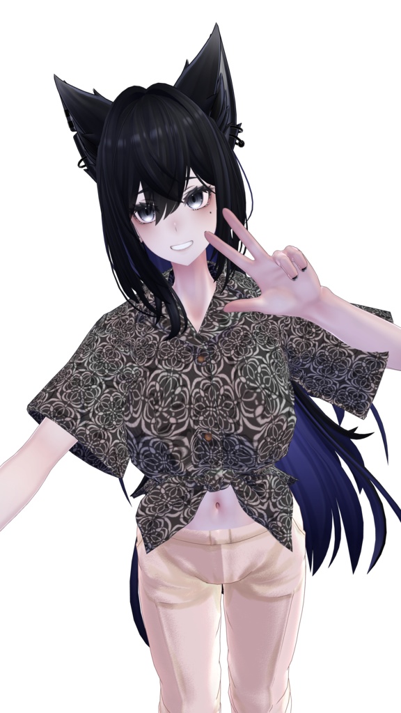 複数アバター向け衣装「アロハシャツ」