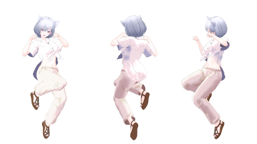 複数アバター向け衣装「アロハシャツ」