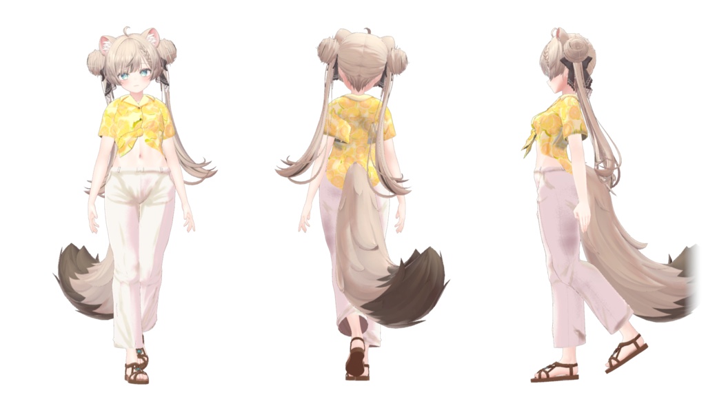 複数アバター向け衣装「アロハシャツ」