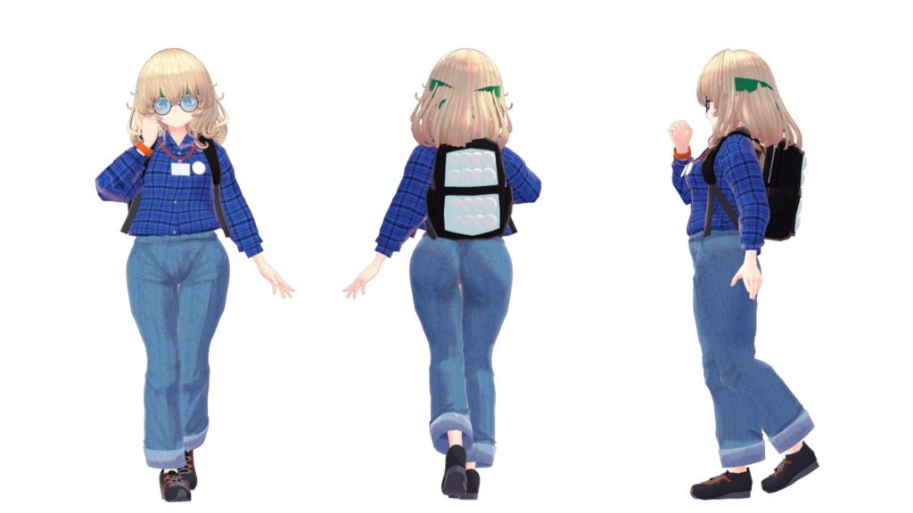 FLASTOREアバター向け衣装「有明ソルジャー」