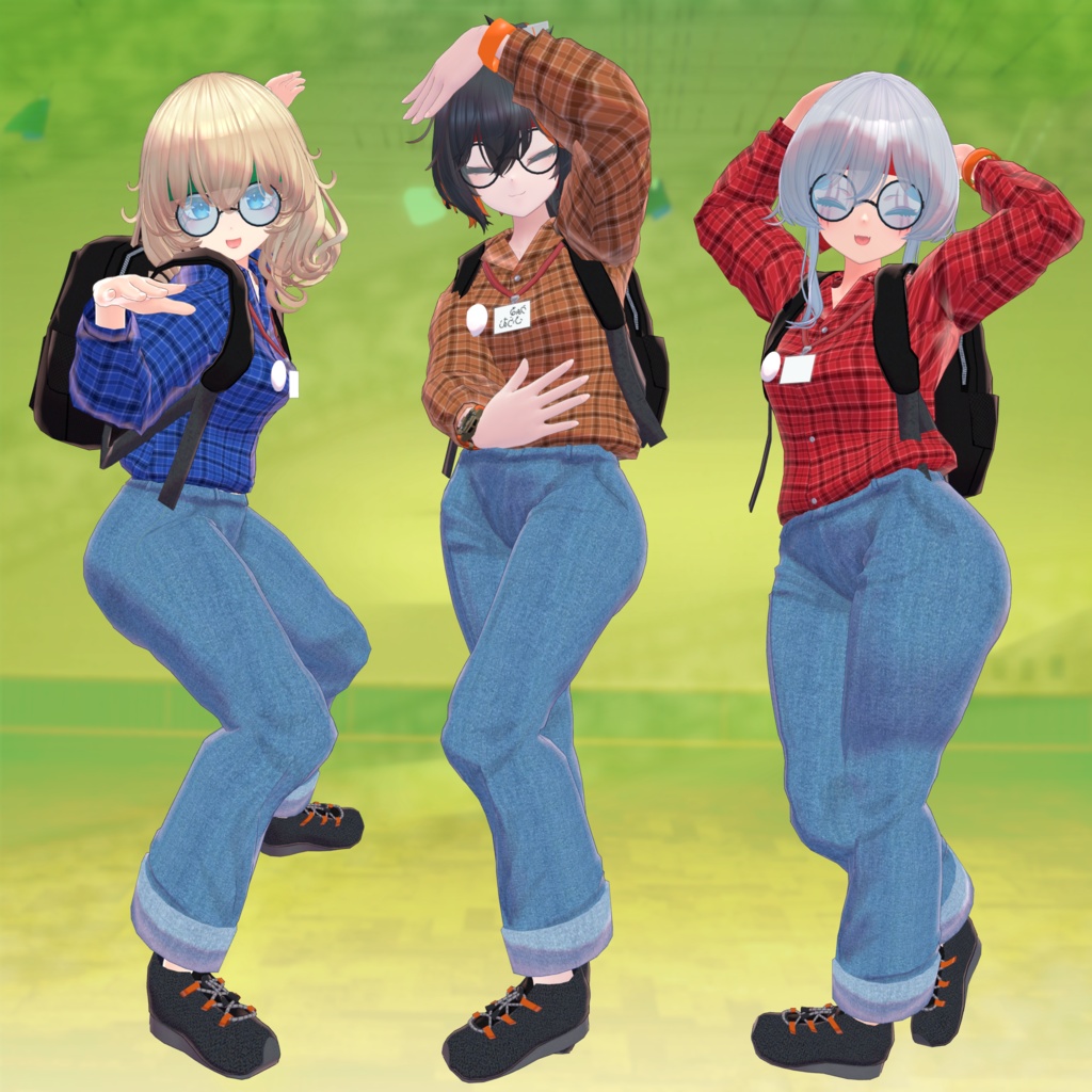 FLASTOREアバター向け衣装「有明ソルジャー」