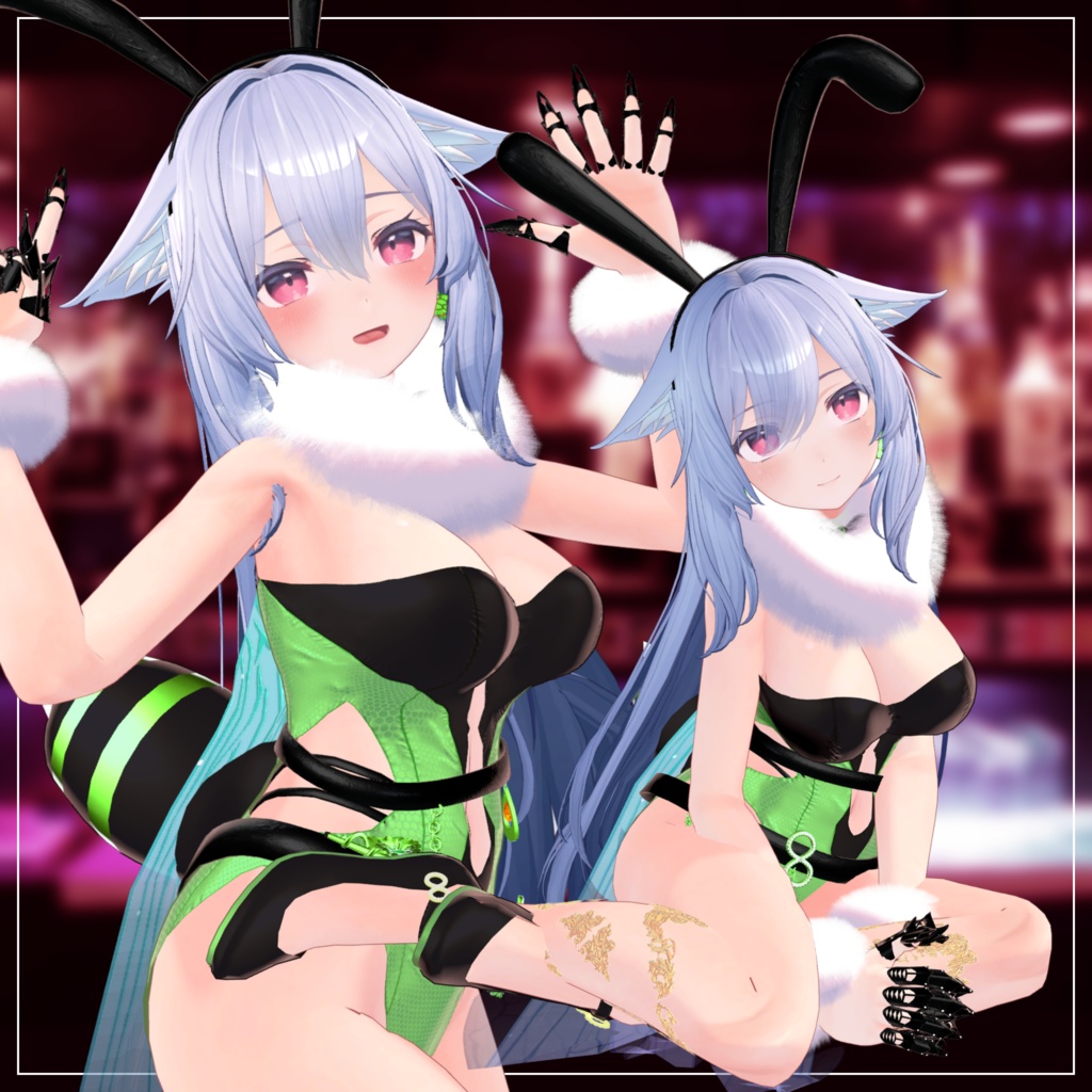 複数アバター向け衣装「ハニースーツ」