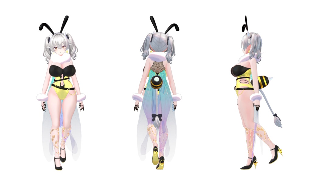 複数アバター向け衣装「ハニースーツ」