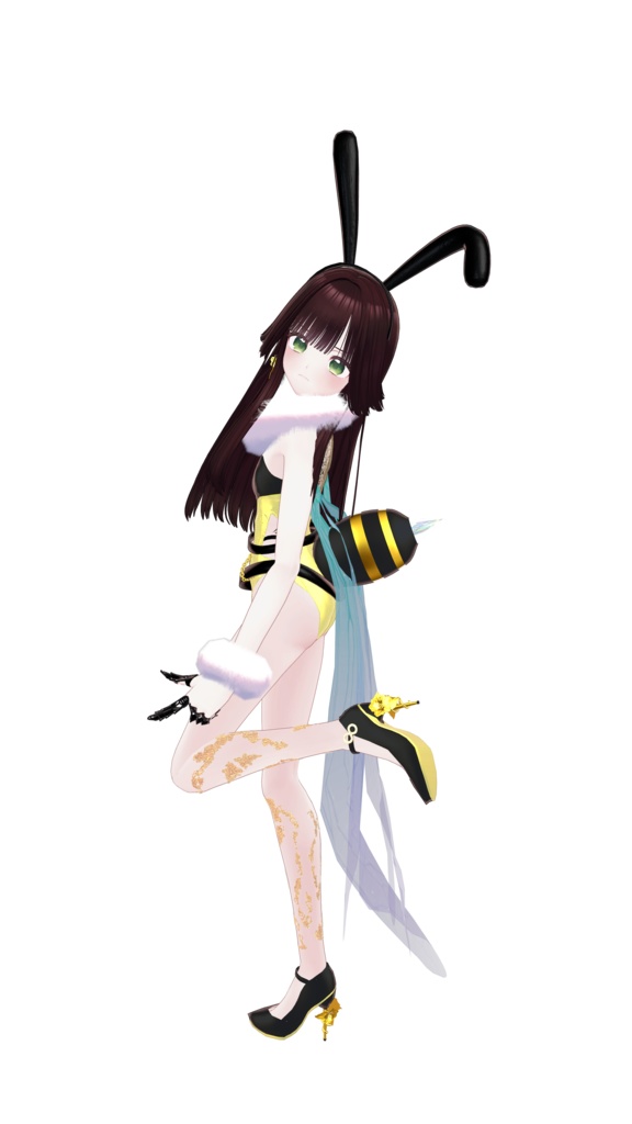 複数アバター向け衣装「ハニースーツ」