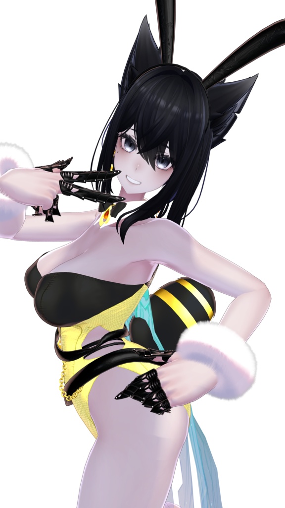 複数アバター向け衣装「ハニースーツ」