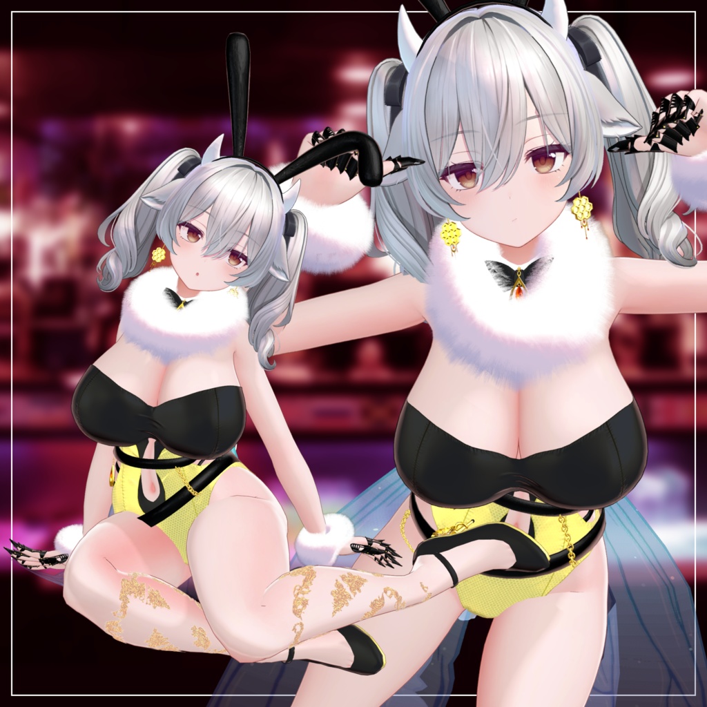 複数アバター向け衣装「ハニースーツ」