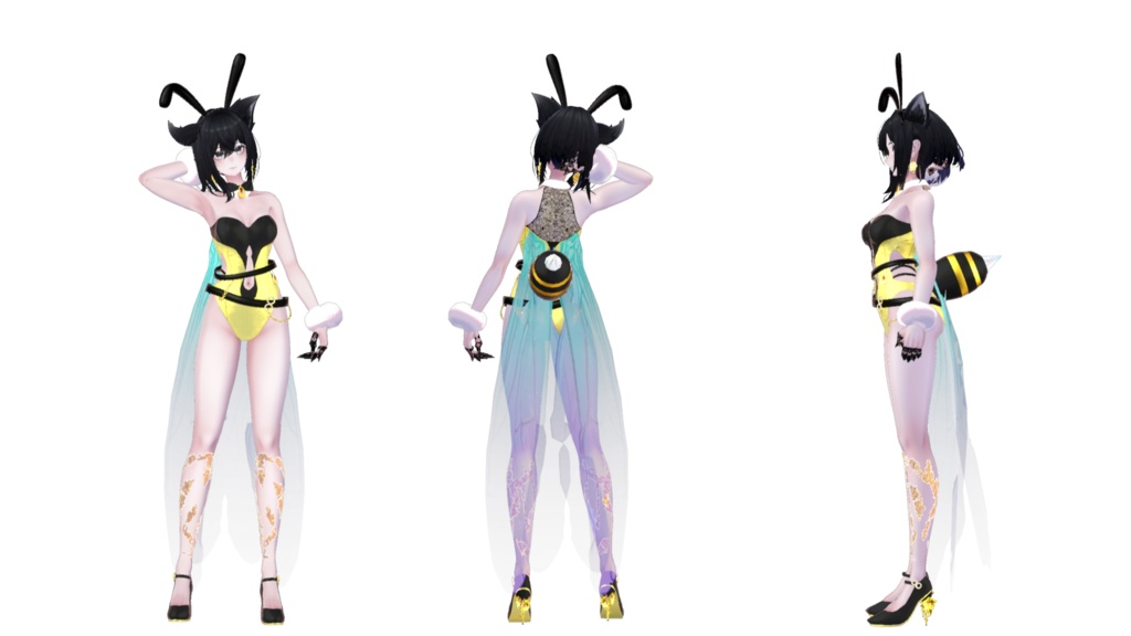 複数アバター向け衣装「ハニースーツ」