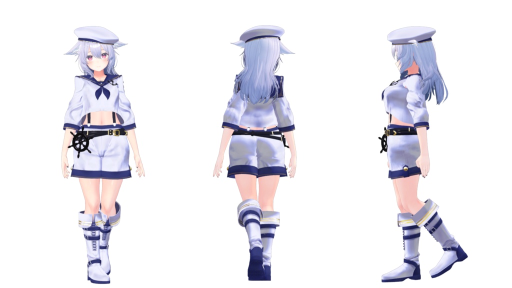 【MA設定済】複数アバター向け衣装「セーラーマリン」