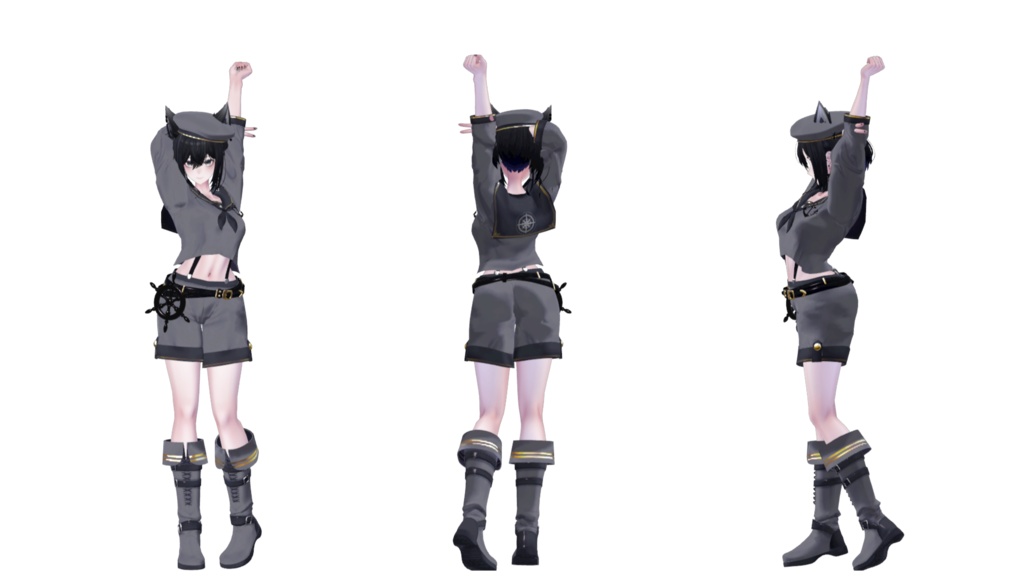 【MA設定済】複数アバター向け衣装「セーラーマリン」