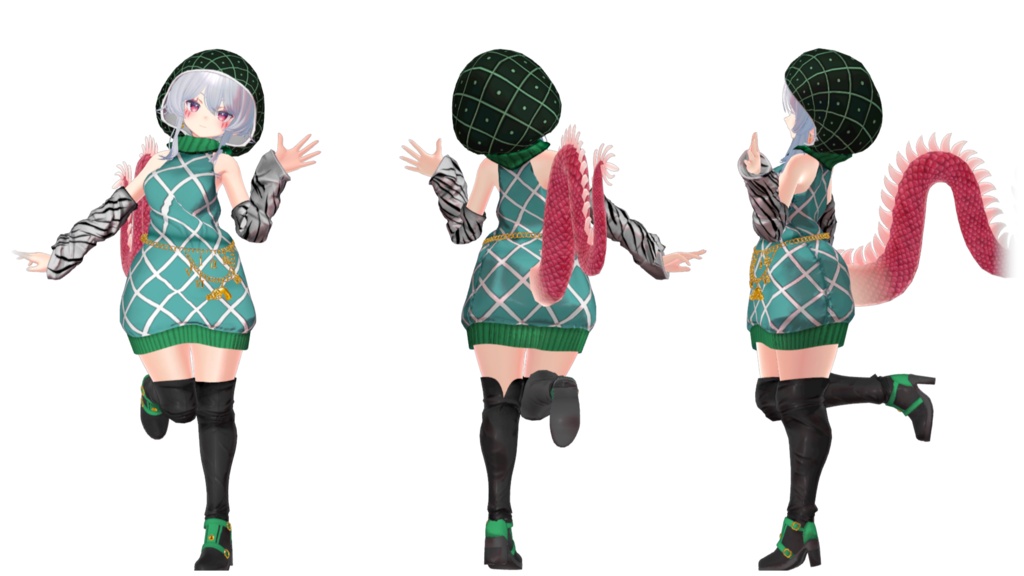 FLASTOREアバター向け衣装「アンティクアトロ」