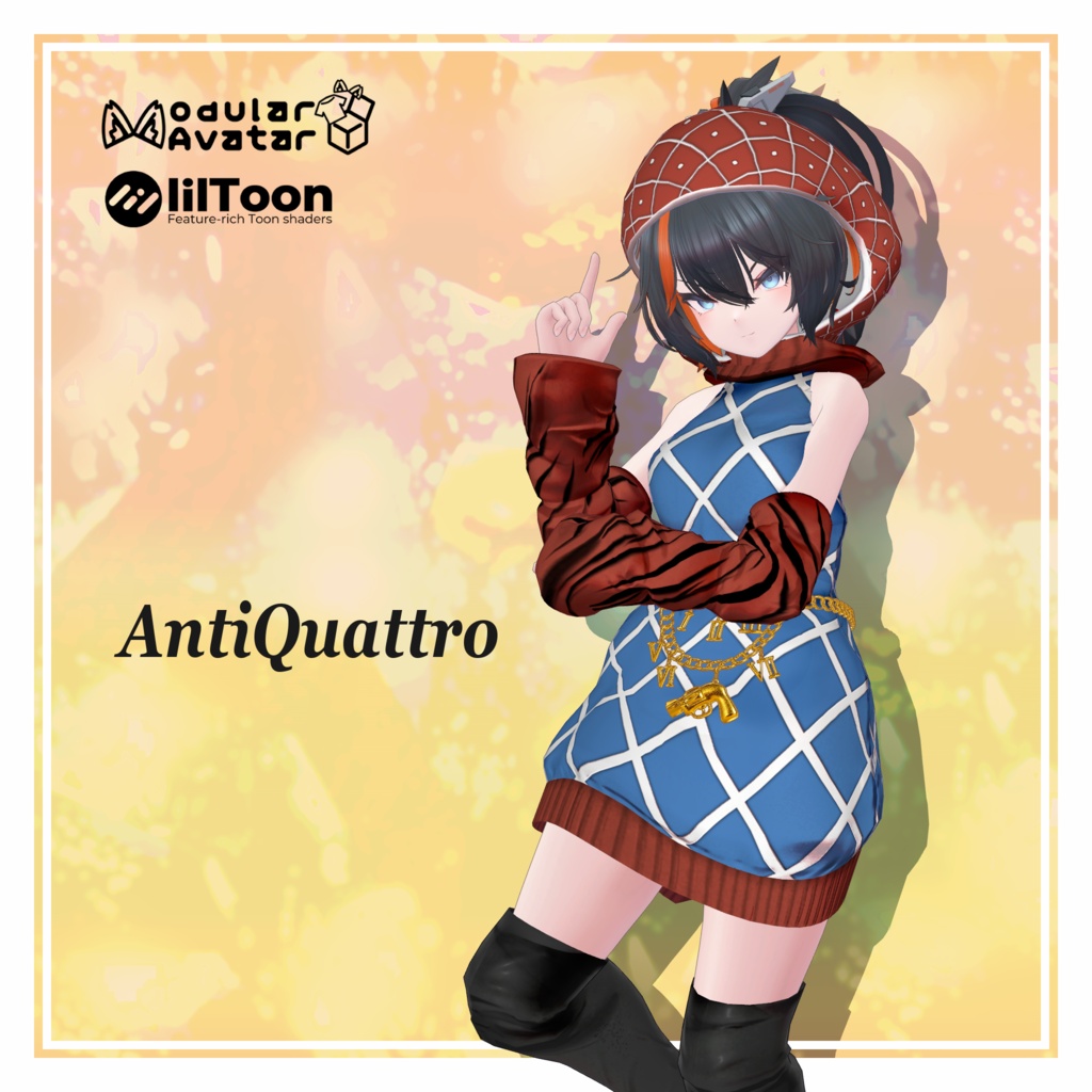 FLASTOREアバター向け衣装「アンティクアトロ」