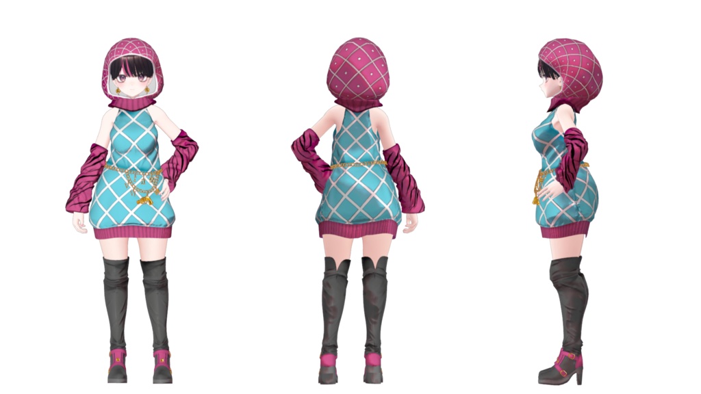 FLASTOREアバター向け衣装「アンティクアトロ」