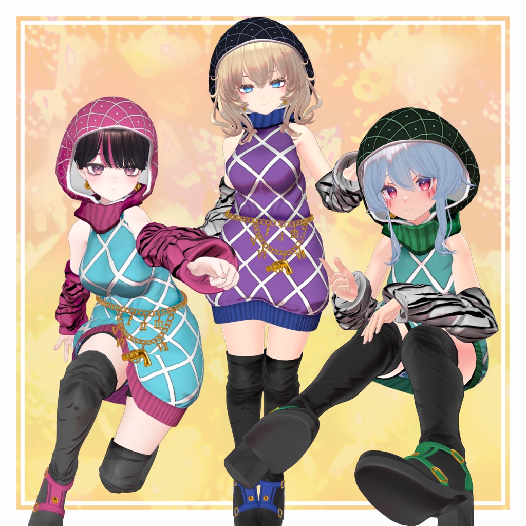 FLASTOREアバター向け衣装「アンティクアトロ」