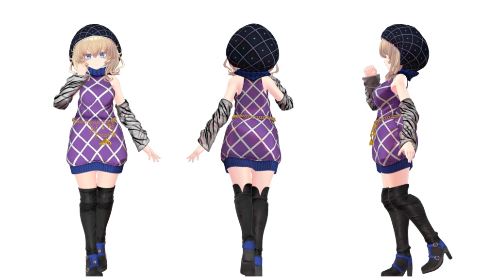 FLASTOREアバター向け衣装「アンティクアトロ」