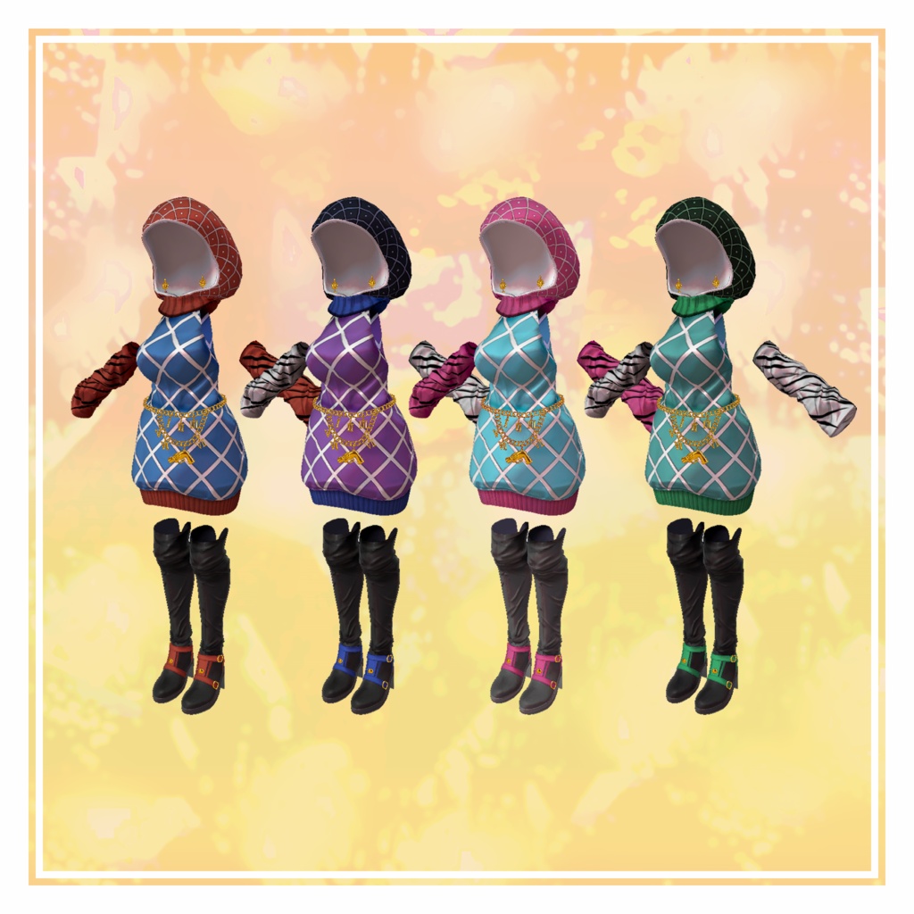 FLASTOREアバター向け衣装「アンティクアトロ」