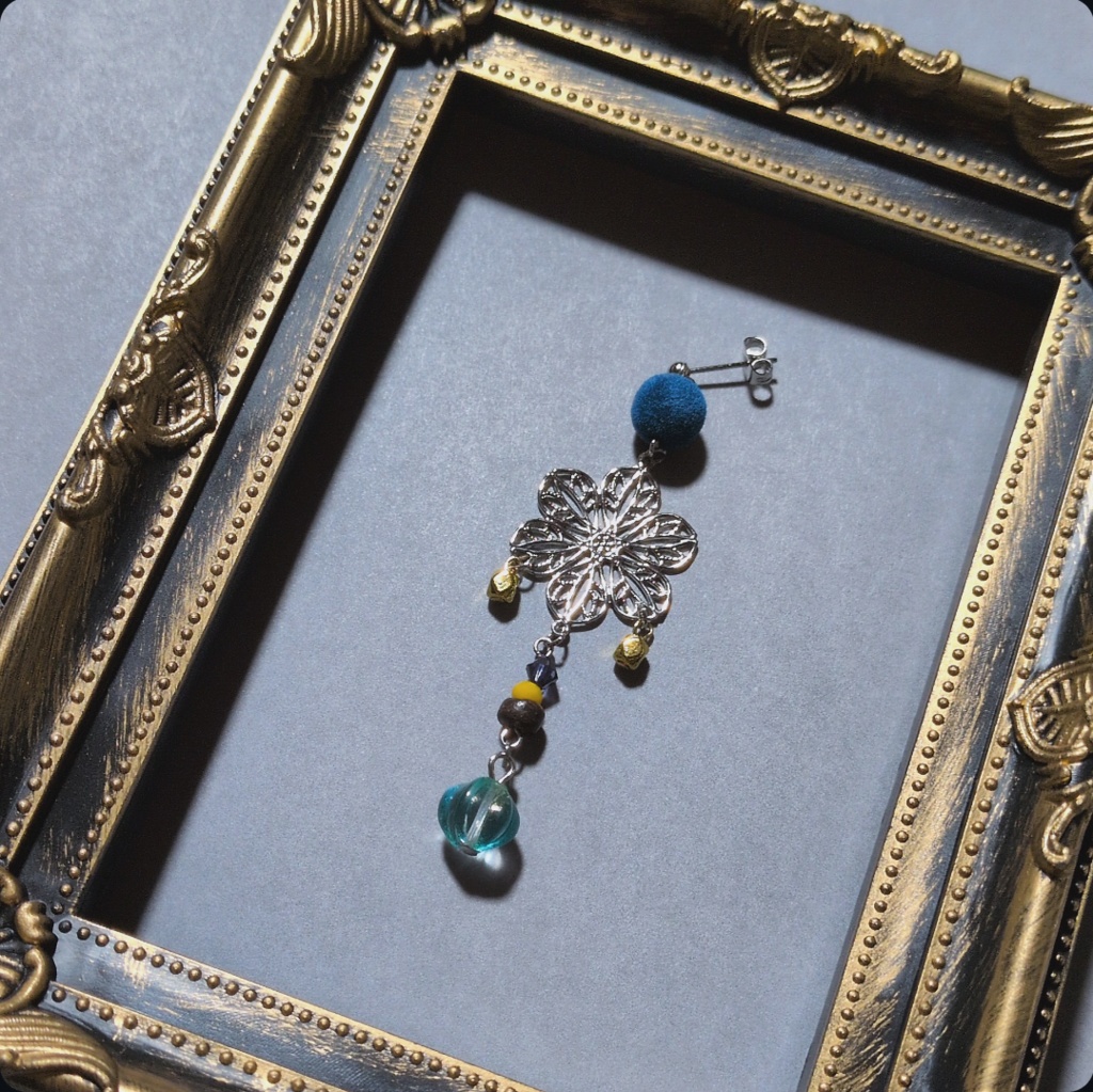 【LimbusCompany】マートン・提灯イサンイメージ片耳ピアス