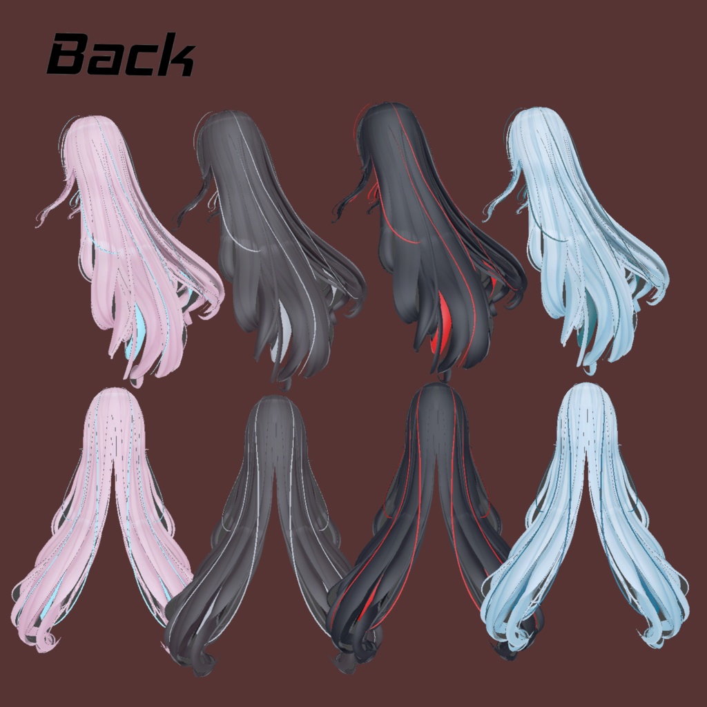 【♥ Lowell_Hair ♥】Mask、Main color2Texture 缩略图 2
