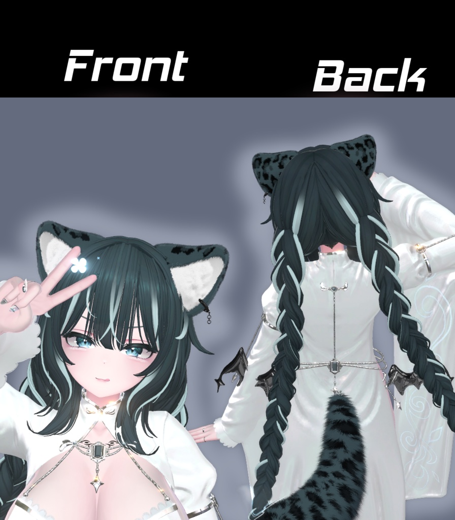 【Free】【P♡P.Hair 05】Mask、Main color2Texture