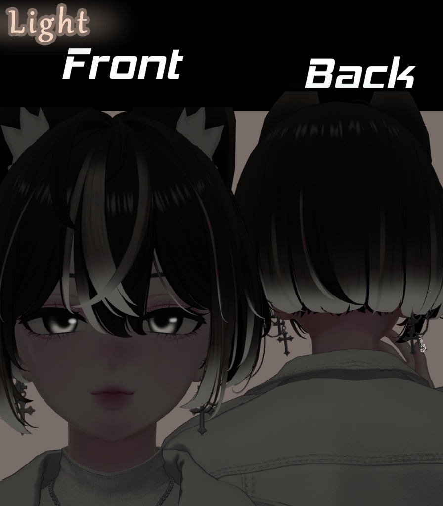 【Heritage_Chic_Hair】Mask、Main color2Texture