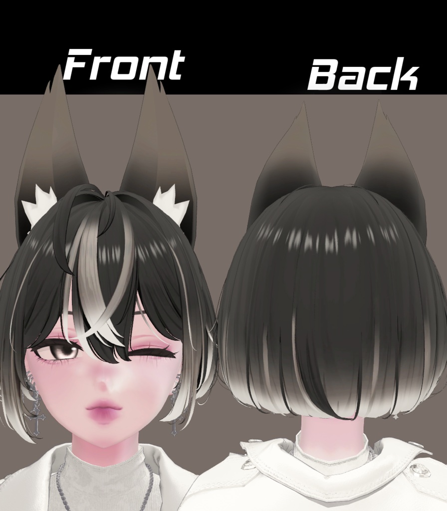 【Heritage_Chic_Hair】Mask、Main color2Texture
