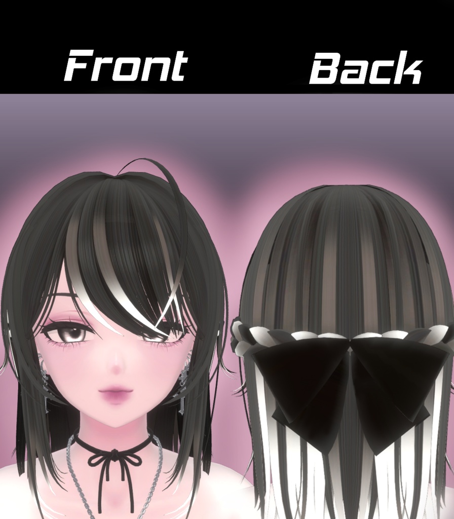 【Free】【Ayane Hair】Mask、Main color2Texture