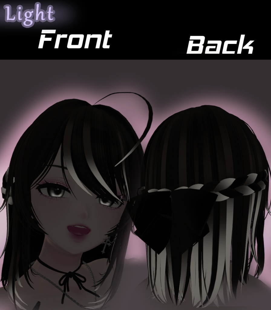 【Free】【Ayane Hair】Mask、Main color2Texture 缩略图 2