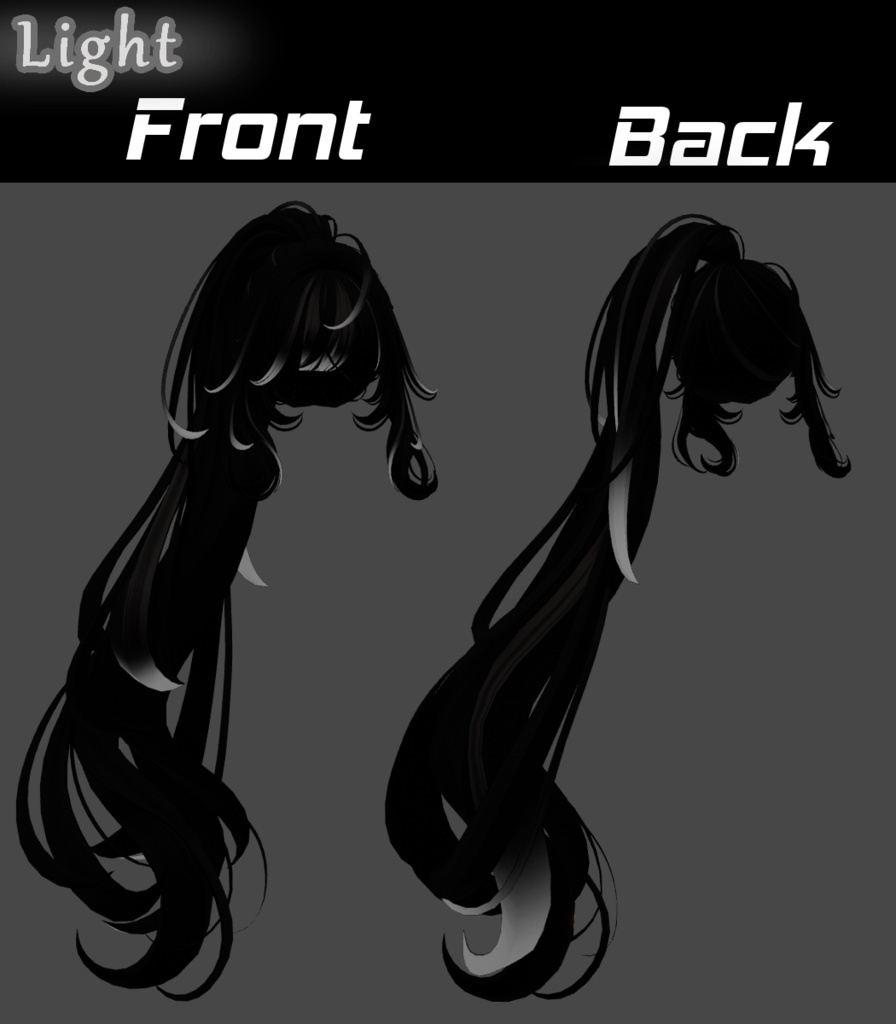 【♥ Oscar_Hair ♥】Mask、Main color2Texture