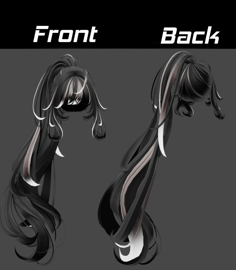 【♥ Oscar_Hair ♥】Mask、Main color2Texture