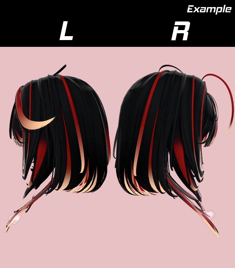 【Serene_Hair】Mask、Main color2Texture 缩略图 3