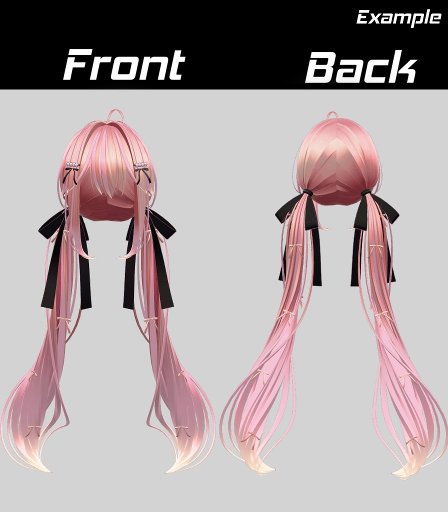 【Eri Hair】Mask、Main color2Texture
