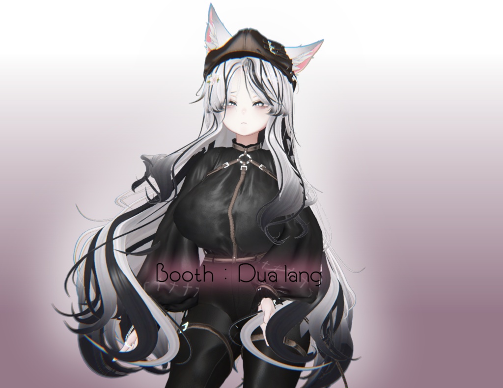 【キツネロングヘア】Mask、Main color2Texture 缩略图 8