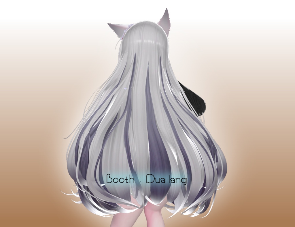 【キツネロングヘア】Mask、Main color2Texture 缩略图 7