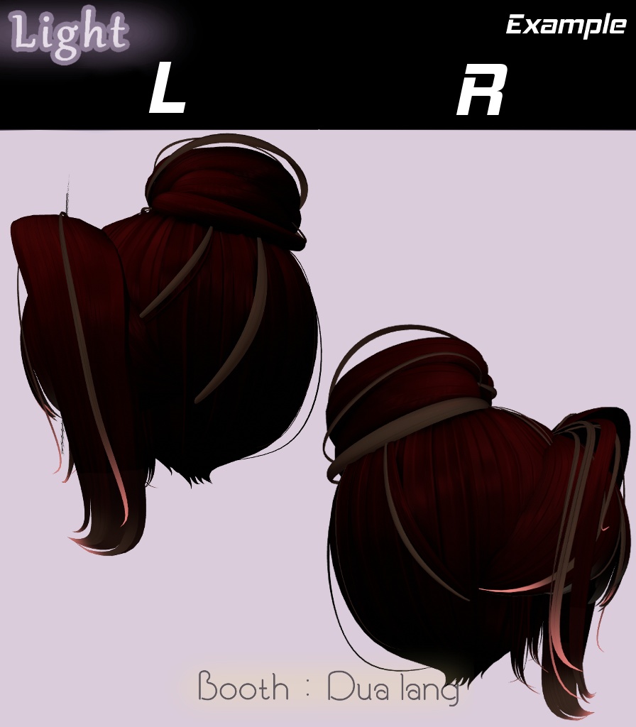 【NaturalGazeHair020】Mask、Main color2Texture 缩略图 4