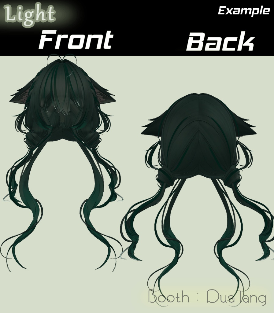 【Fuyumo Wavetail Hair】Mask、Main color2Texture 缩略图 3