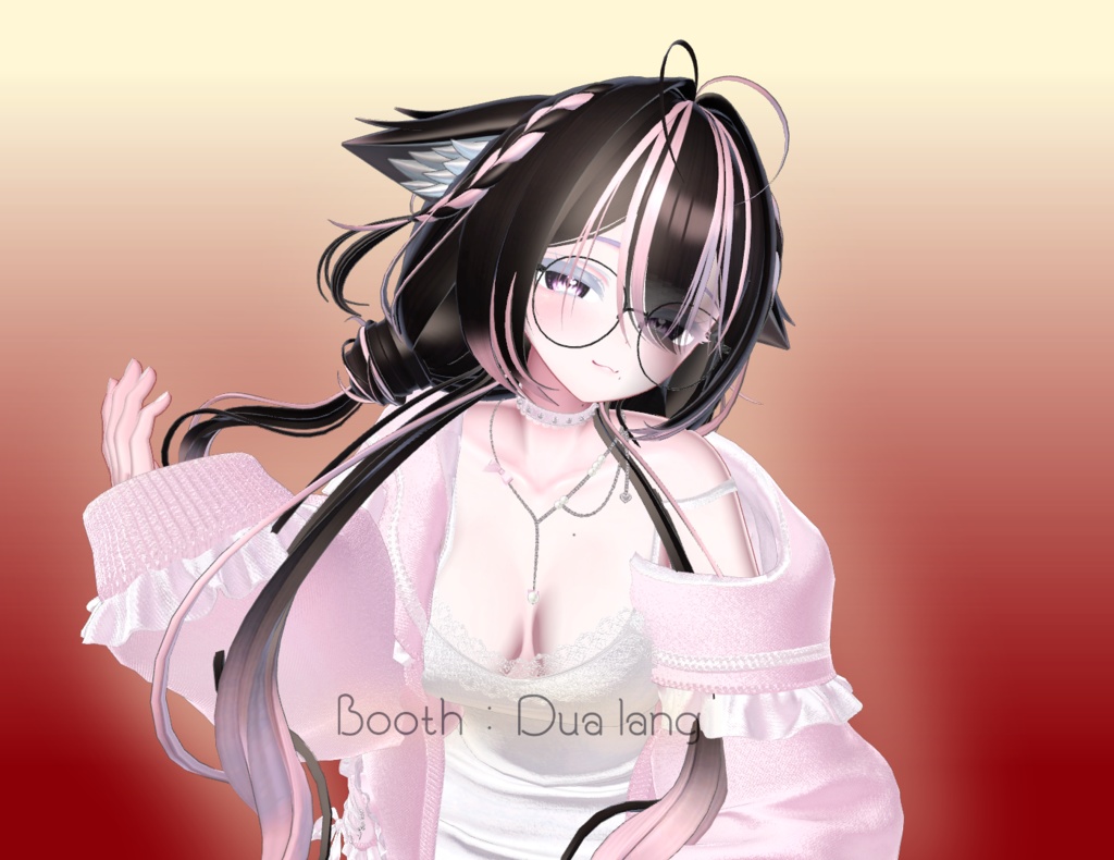 【Fuyumo Wavetail Hair】Mask、Main color2Texture 缩略图 7