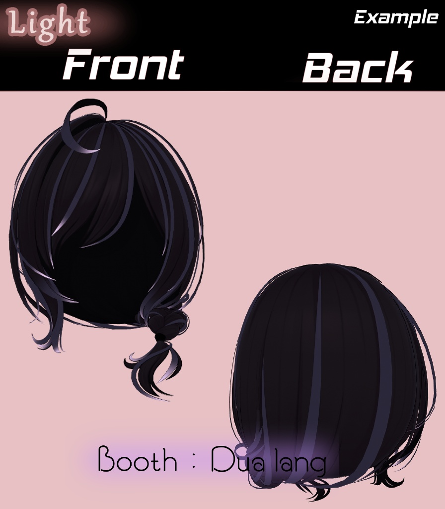 【Flow Braid Hair】Mask、Main color2Texture 缩略图 3