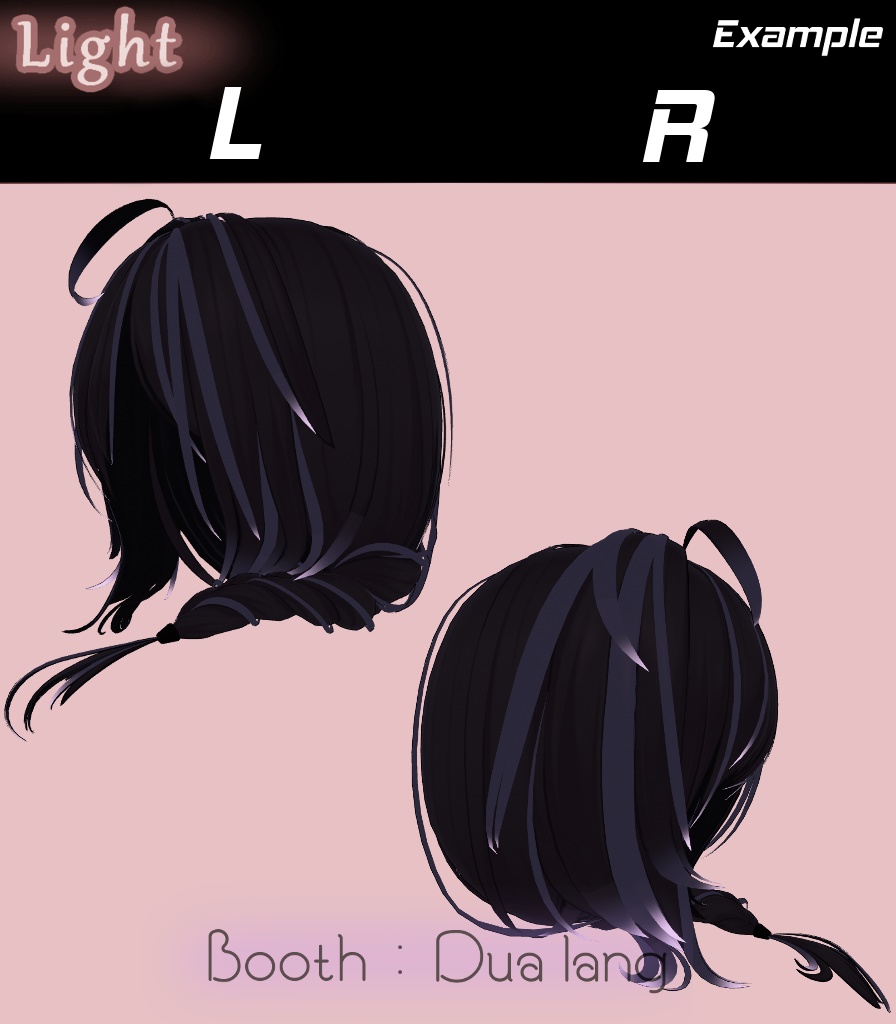 【Flow Braid Hair】Mask、Main color2Texture 缩略图 4