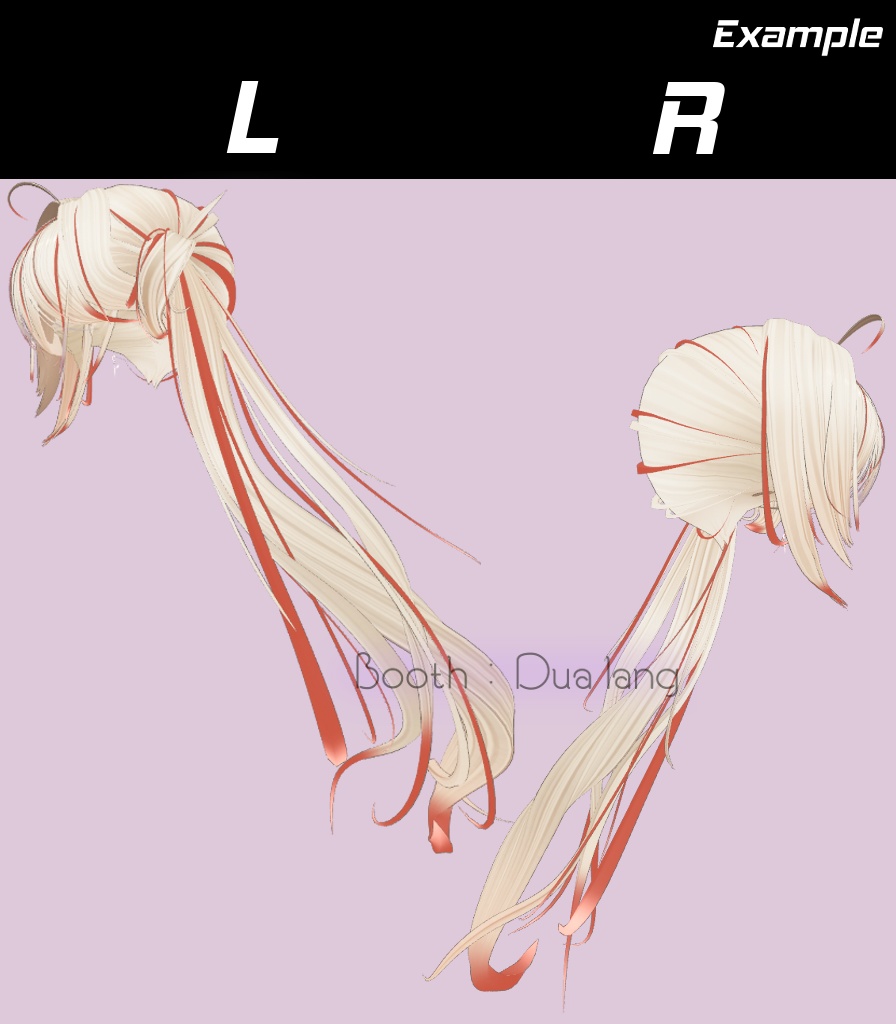 【小悪魔サイドテール】Mask、Main color2Texture 缩略图 2