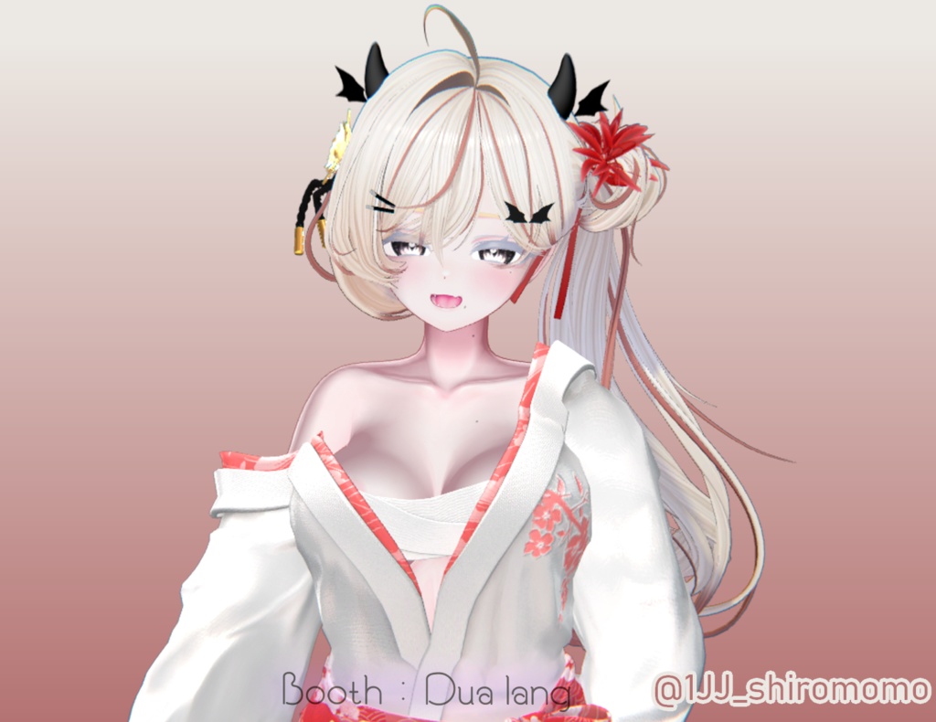 【小悪魔サイドテール】Mask、Main color2Texture 缩略图 6