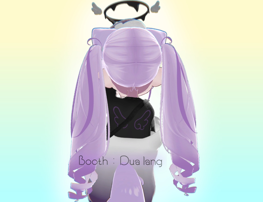 【Free】【Usamimi TwinTail】Mask、Main color2Texture 缩略图 4