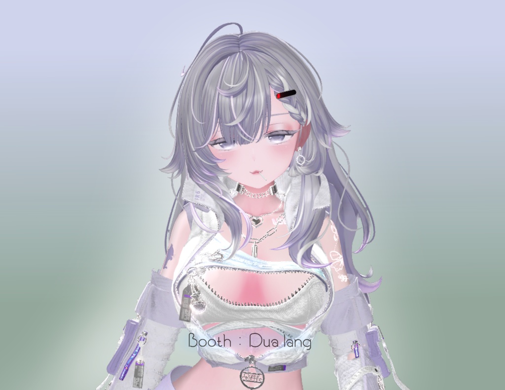 【Ruby_Hair】Mask、Main color2Texture