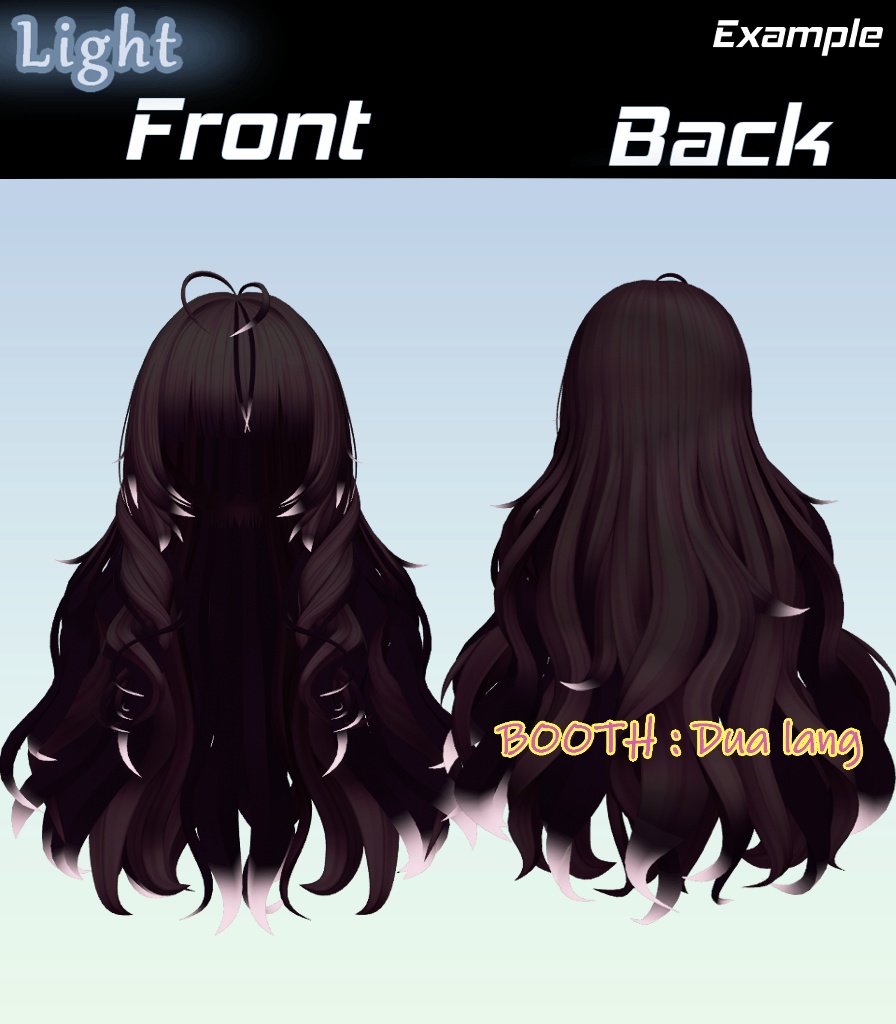 【♡⑅ Rich Hair ⑅♡】Mask、Main color2Texture 缩略图 3